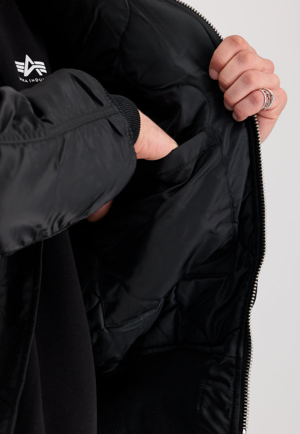 ALPHA INDUSTRIES 45 P Hooded Custom | Black Reflektiv