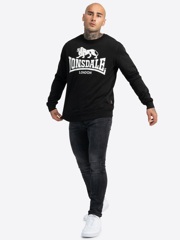 LONSDALE Sweatshirt "Go Sport" | Black