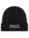LONSDALE Beanie "Dundee" | Black