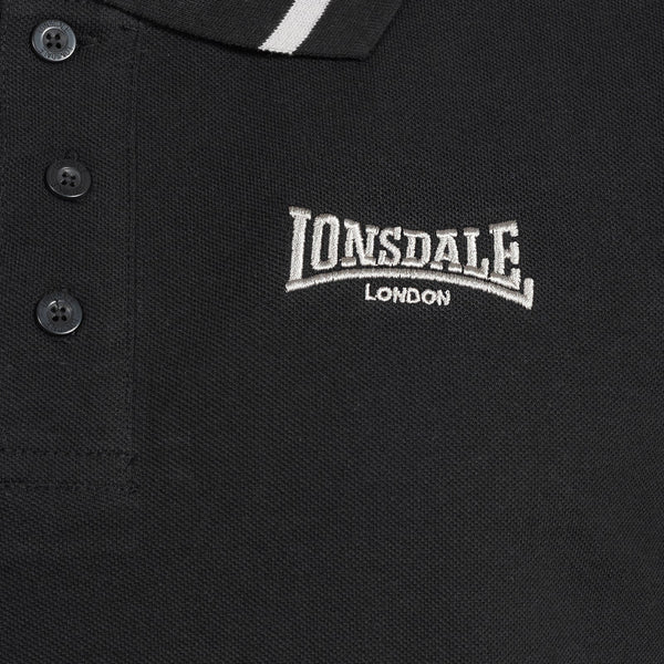 LONSDALE Poloshirt "Causton" | Black
