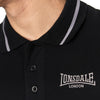LONSDALE Poloshirt "Causton" | Black