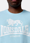 LONSDALE Herren T-Shirt "St. Erney"| Powder Blue