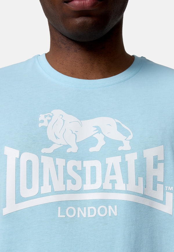 LONSDALE Herren T-Shirt "St. Erney"| Powder Blue