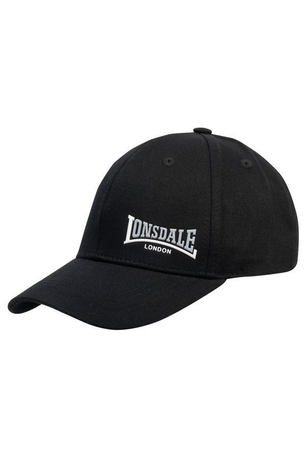 LONSDALE Cap "Enville" | Black / White / Ash