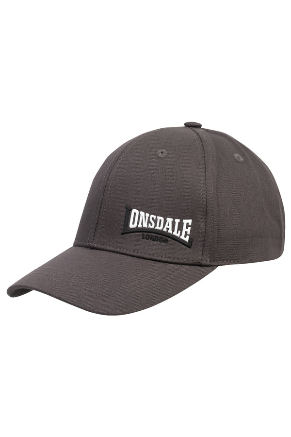 LONSDALE Cap "Enville" | Ash / Black / White