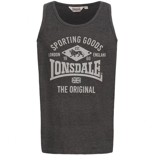 LONSDALE Tanktop "Pilton" | Marl Anthracite