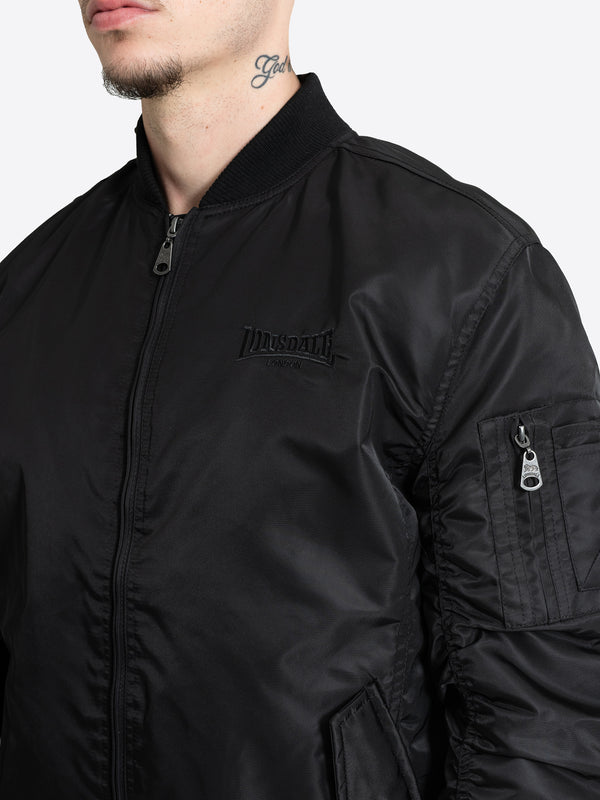 LONSDALE Herren Bomberjacke "Poolstock" | Black