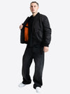 LONSDALE Herren Bomberjacke "Poolstock" | Black