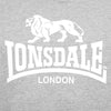 LONSDALE Hoodie "Fremington" | Marl Grey