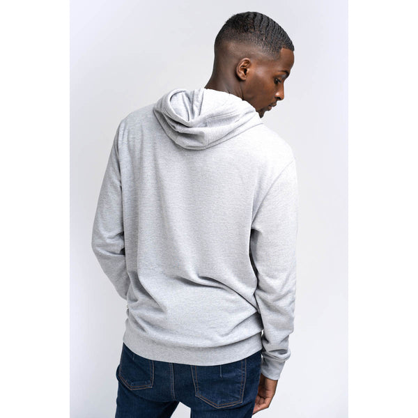 LONSDALE Hoodie "Fremington" | Marl Grey