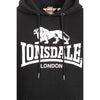 LONSDALE Hoodie "Fremington" | Black