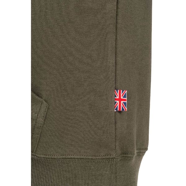 LONSDALE Hoodie "Fremington" | Green