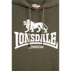 LONSDALE Hoodie "Fremington" | Green