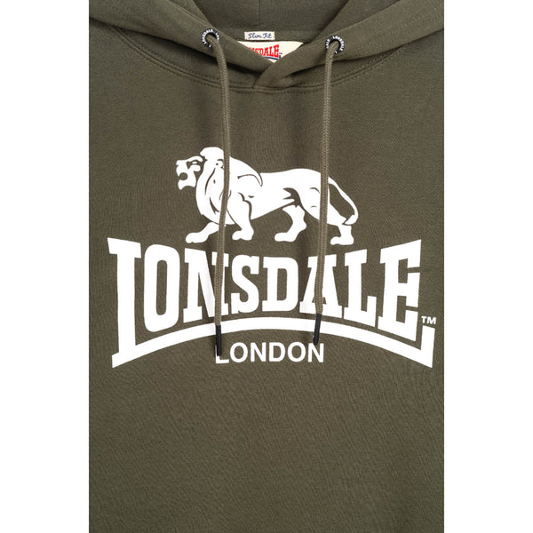 LONSDALE Hoodie "Fremington" | Green