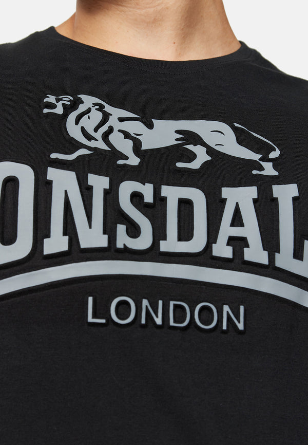 ❌ SALE ❌ LONSDALE T-Shirt "Kingswood" | Black