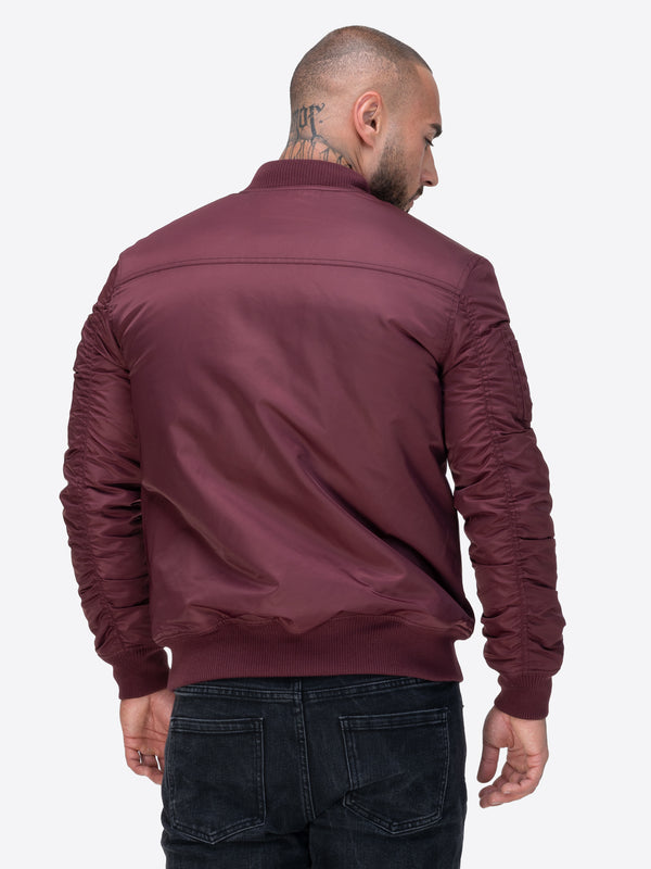 LONSDALE Herren Jacke "Tern Hill" | Oxblood