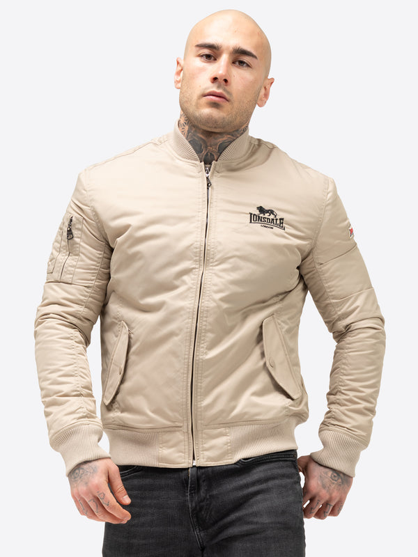 LONSDALE Herren Jacke "Tern Hill" | Sand