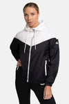 LONSDALE Ladies Windjacke "Skerray" | Black / White