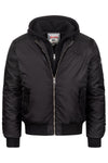 LONSDALE Bomberjacke "Ballindean" | Black
