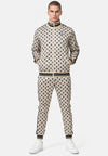 LONSDALE Trainingsanzug "Boswall" | Sand