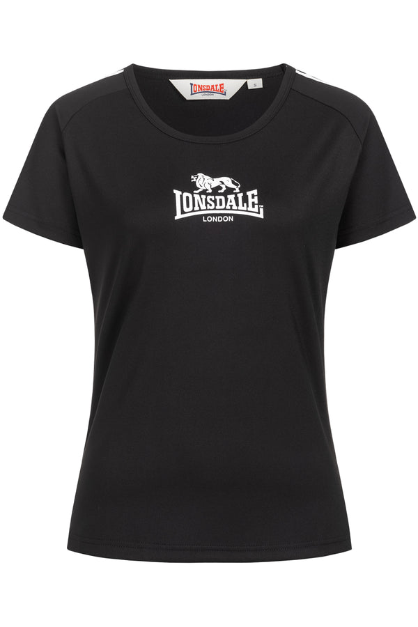 LONSDALE Ladies T-Shirt "Halyard" | Black