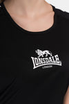 LONSDALE Ladies T-Shirt "Halyard" | Black