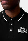 LONSDALE Poloshirt "Ballygalley" | Black