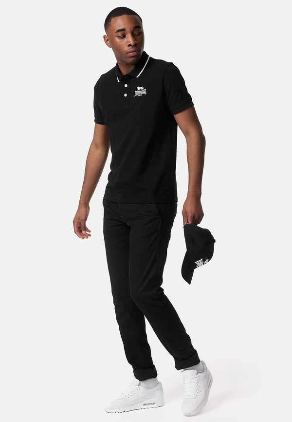 LONSDALE Poloshirt "Ballygalley" | Black