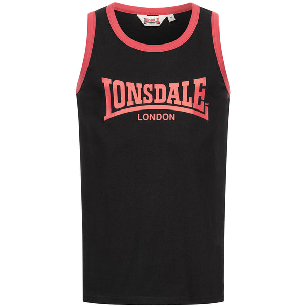LONSDALE Tank Top "Knockan" | Black
