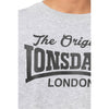 LONSDALE Sweatshirt "Burghead" | Marl Grey