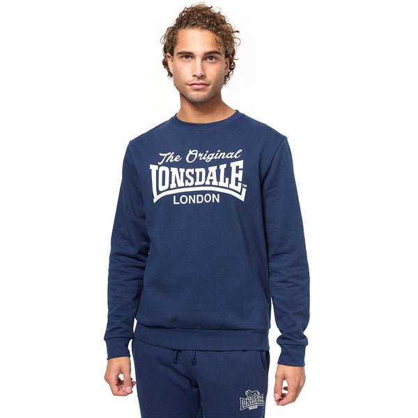 LONSDALE Sweatshirt "Burghead" | Navy