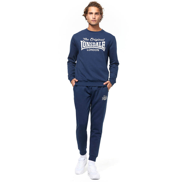 LONSDALE Sweatshirt "Burghead" | Navy