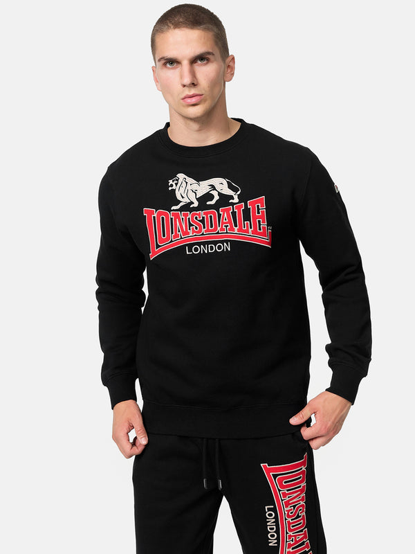 LONSDALE Sweatshirt "Lawins" | Black