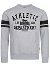 LONSDALE Herren Sweatshirt "Glespin" | Marl Grey