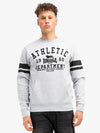 LONSDALE Herren Sweatshirt "Glespin" | Marl Grey