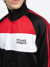 LONSDALE Trainingsjacke "Bracklesham" | Black/Red/White
