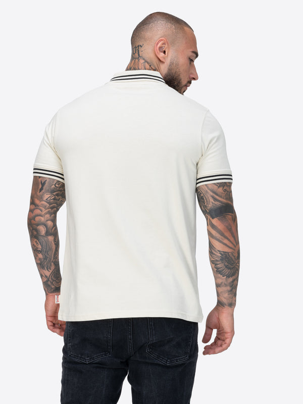 LONSDALE Herren Poloshirt "Rhodes" | Beige