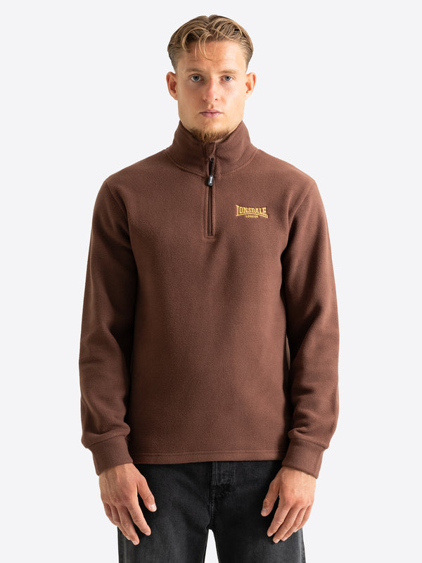 LONSDALE Sweatshirt "Lostock" | Brown