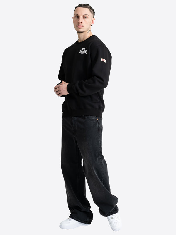 LONSDALE Sweatshirt "Haighton" | Black