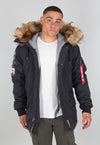❌ SALE ❌ ALPHA INDUSTRIES Winterparka "Arctic Discoverer" | Black