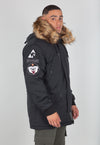 ❌ SALE ❌ ALPHA INDUSTRIES Winterparka "Arctic Discoverer" | Black