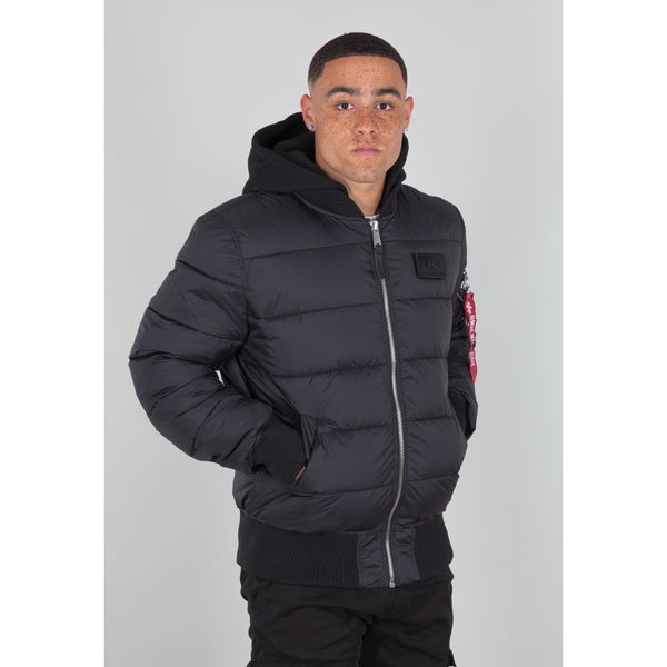 ❌ SALE ❌ ALPHA INDUSTRIES MA-1 ZH BP Puffer FD | Black / Reflective