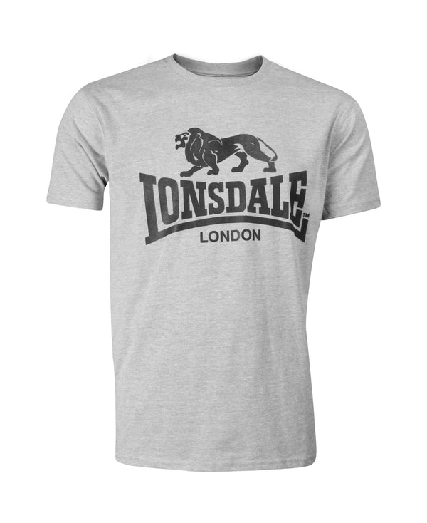 LONSDALE T-Shirt "Logo" | Marl Grey