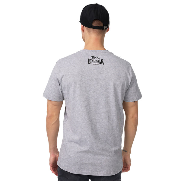 LONSDALE T-Shirt "Logo" | Marl Grey