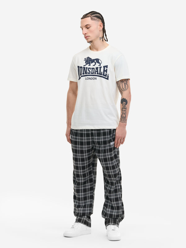 LONSDALE T-Shirt "Logo" | Ecru