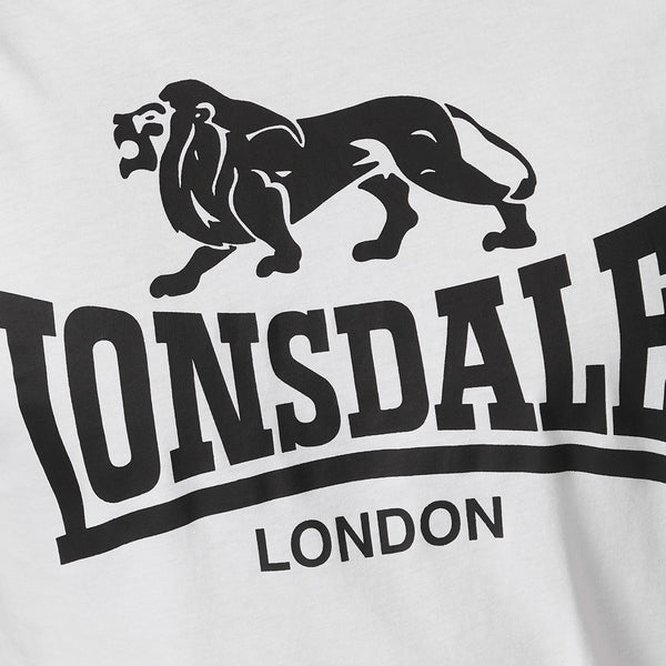 LONSDALE T-Shirt "Logo" | White