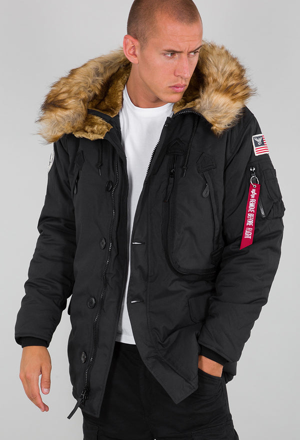 ALPHA INDUSTRIES Polar Jacket | Black