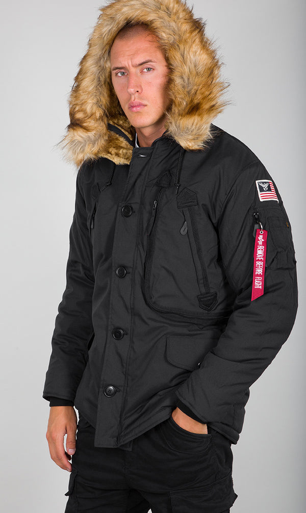 ALPHA INDUSTRIES Polar Jacket | Black