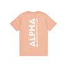 ALPHA INDUSTRIES Backprint T | Dusty Coral