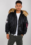 ❌ SALE ❌ ALPHA INDUSTRIES Winterjacke "MA-1 Hooded Arctic" | Black